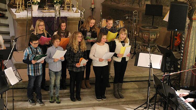 In der prächtigen Kirche gaben die KZG-Musiker ihr Bestes. Foto: Mariell Dörrschmidt