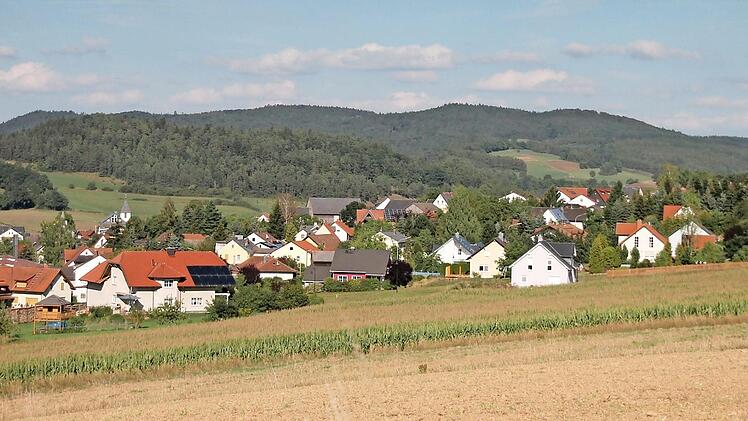 Blick auf Schneckenlohe, wo am kommenden Wochenende Kirchweih gefeiert wird.  Foto: Herbert Fischer