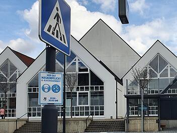 Die Maskenzone in der Kulmbacher Innenstadt wird am Freitag aufgehoben.