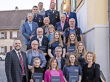 Die Geehrten.