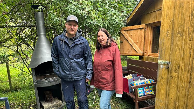 Nadine unterst&uuml;tzt die sportlichen Tr&auml;ume ihres Ehemanns sehr.