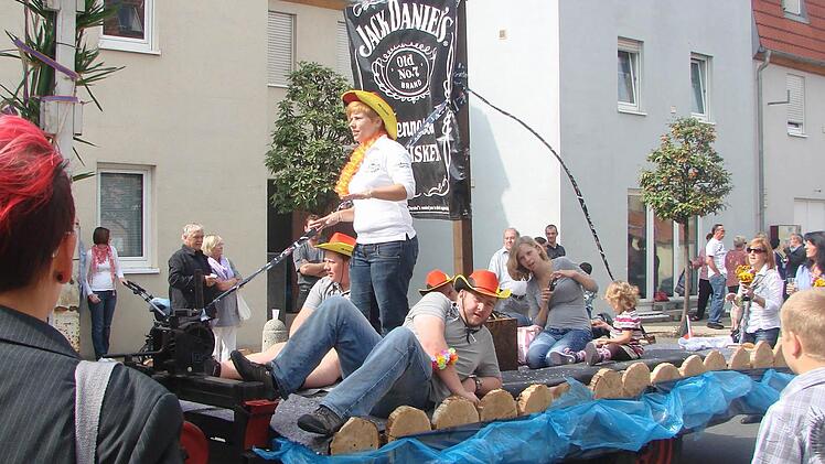 Auch ein Wagen der Siedler-Knörz war dabei.