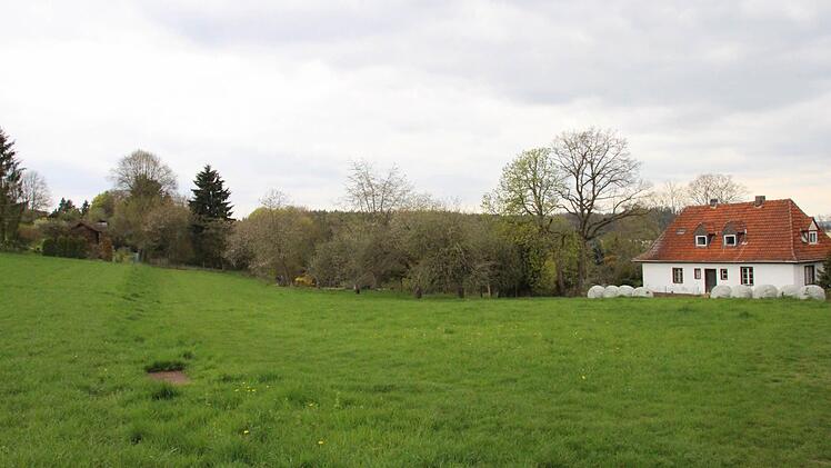 Blick von Südosten zum Judenberg 51.