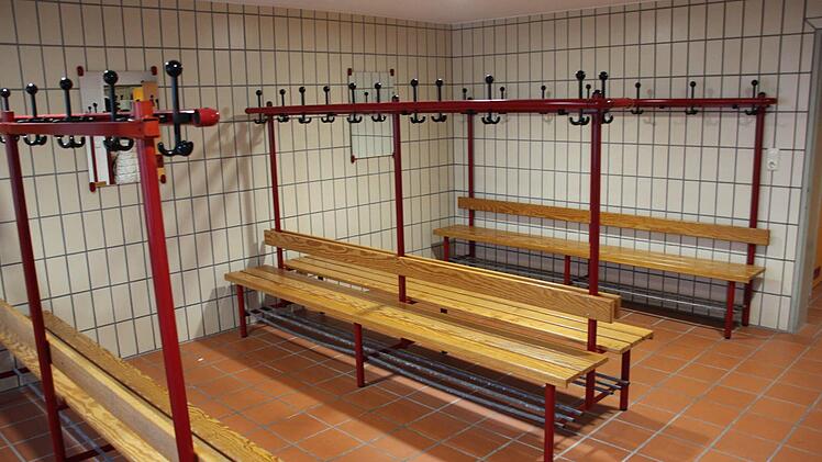Neue Umkleideräume
