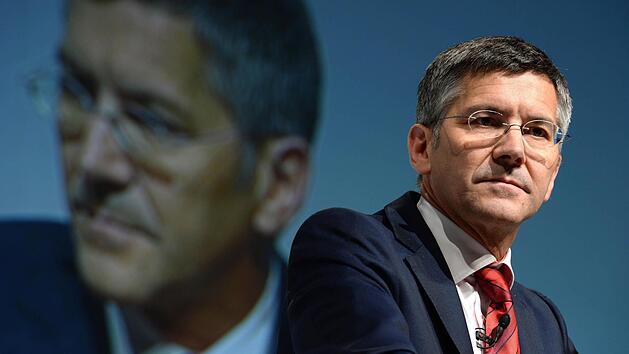 Herbert Hainer, hier bei der Adidas-Hauptversammlung 2014 in F&uuml;rthFoto: Christof Stache, dpa, Archiv