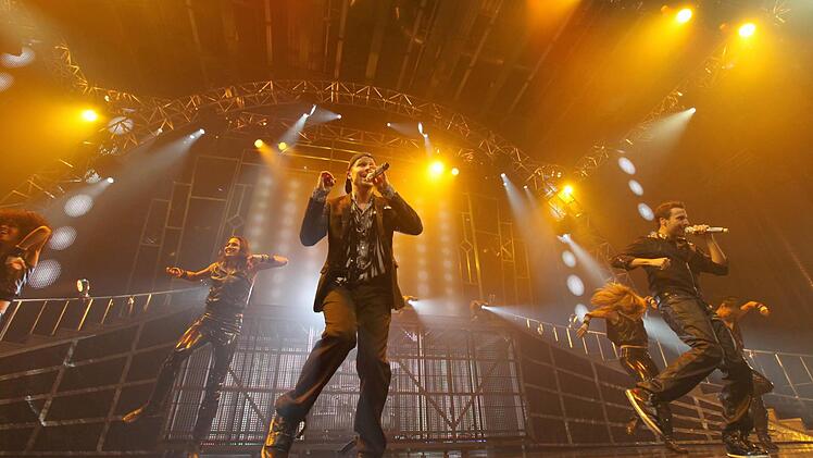 Auch die Backstreet Boys gastierten in der neuen Arena Foto: Archiv Hoch