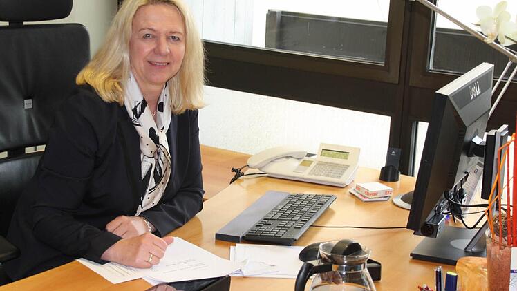 An ihren Bad Kissinger Schreibtisch wird Andrea Schallenkammer jetzt nur noch sporadisch zurückkehren.