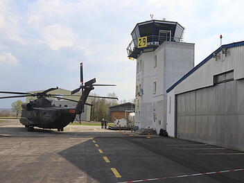 Hassfurt: Bundeswehrhubschrauber kollidiert mit Tower