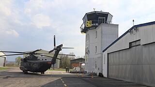 Hassfurt: Bundeswehrhubschrauber kollidiert mit Tower