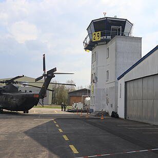 Hassfurt: Bundeswehrhubschrauber kollidiert mit Tower