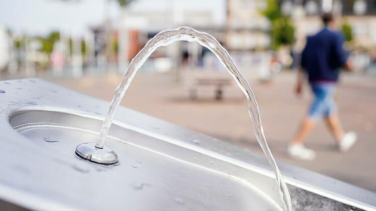 Hitze - Trinkwasserbrunnen