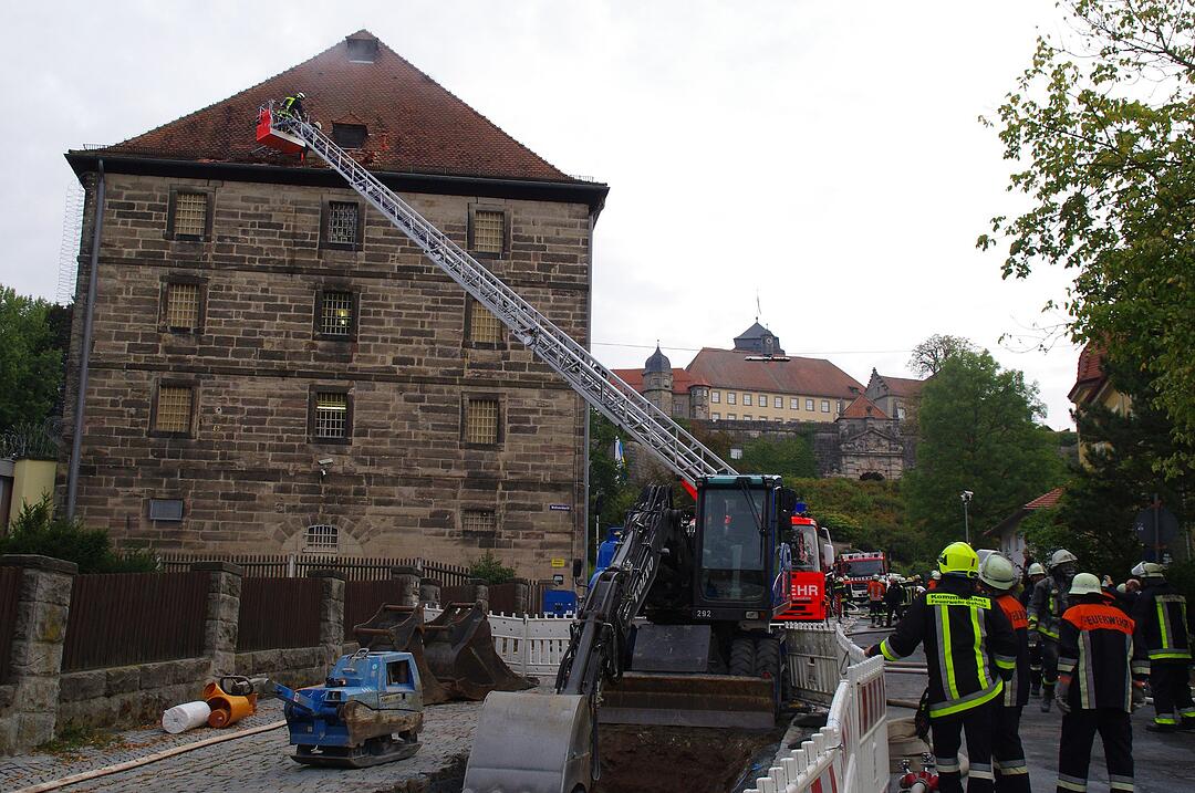 Brand in JVA Kronach