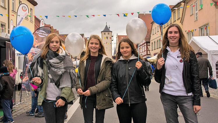 Das Haßfurter Straßenfest ist auch bei der Jugend sehr beliebt.