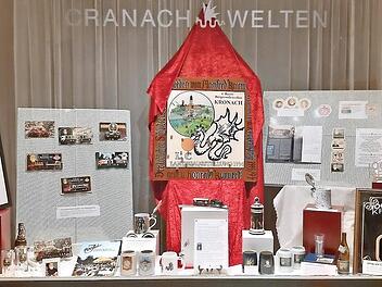 Gesamtansicht der neuen &bdquo;bierdurstigen&ldquo; Cranach-Ausstellung in den CRANACH WELTEN in der Oberen Stadt.