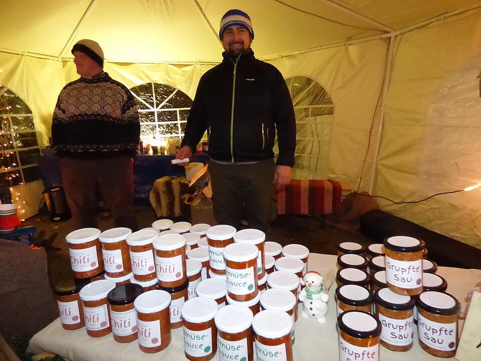 Eindrücke vom Gößweinsteiner Weihnachtsmarkt