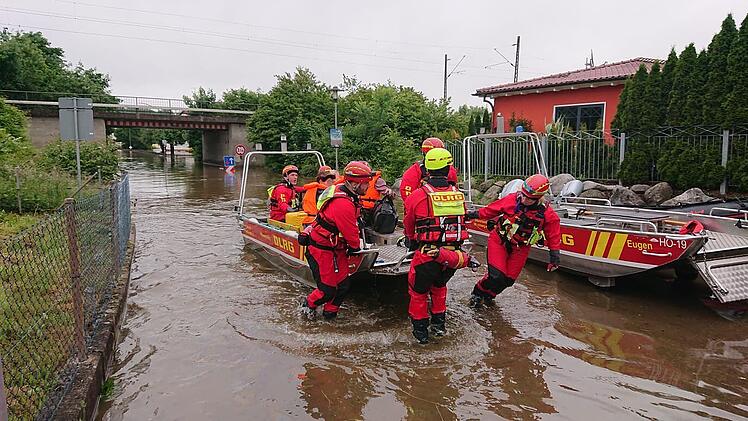 DLRG Oberfranken berichtet über Hochwasser-Einsatz in Südbayern und startet Spendenaufruf