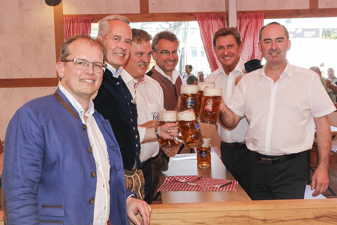 Beste Stimmung bei der 71. Kulmbacher Bierwoche