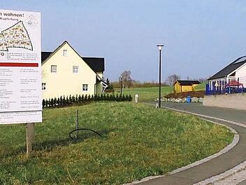 Nur noch drei Parzellen sind frei im Kupferberger Baugebiet "Am Sonnenhang". Foto: Archiv/ew