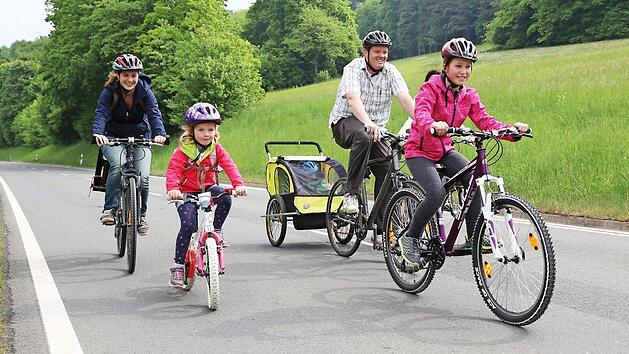 10 000 Euro stellte der Landkreis Lichtenfels den Bürgern für die Anschaffung von Fahrradhelmen zur Verfügung Foto: Klaus Gagel/Archiv