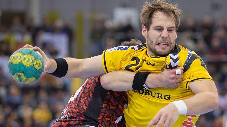 Nur noch in der Rückrunde für den HSC 2000 Coburg am Ball: Nico Büdel (24) wechselt zum Ligakonkurrenten HC Erlangen. Foto: CT-Archiv