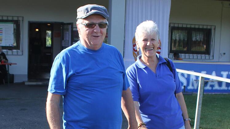 Monika (65) und Uwe Ossmann (67)  aus Schwürbitz.  Foto: Sonny Adam