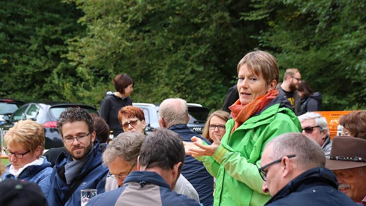Doris Prokorny von der Verwaltungsstelle des Biosphärenreservates. Kathrin Kupka-Hahn