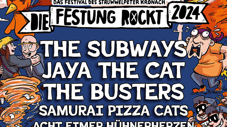 Kronach: Die Festung rockt auch 2024 - Infos zu Line-up und Ticketverkauf