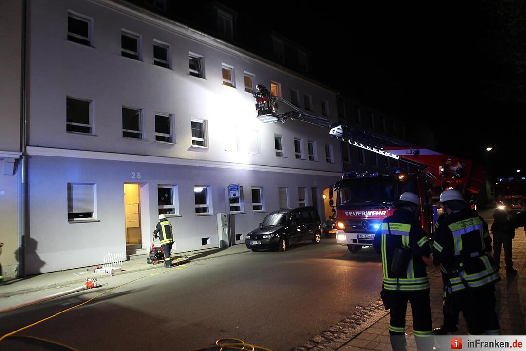 Ansbach: Explosion in Mehrfamilienhaus