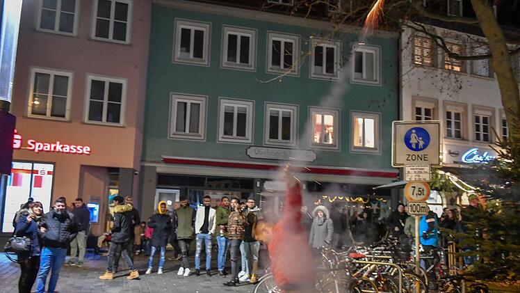 Silvester 2019/2020 in Bamberg. Foto: Ronald Rinklef