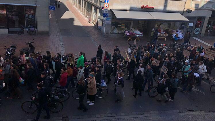 Bamberg: Globaler Klimastreik - zahlreiche Teilnehmer bei "Fridays for Future"-Demo