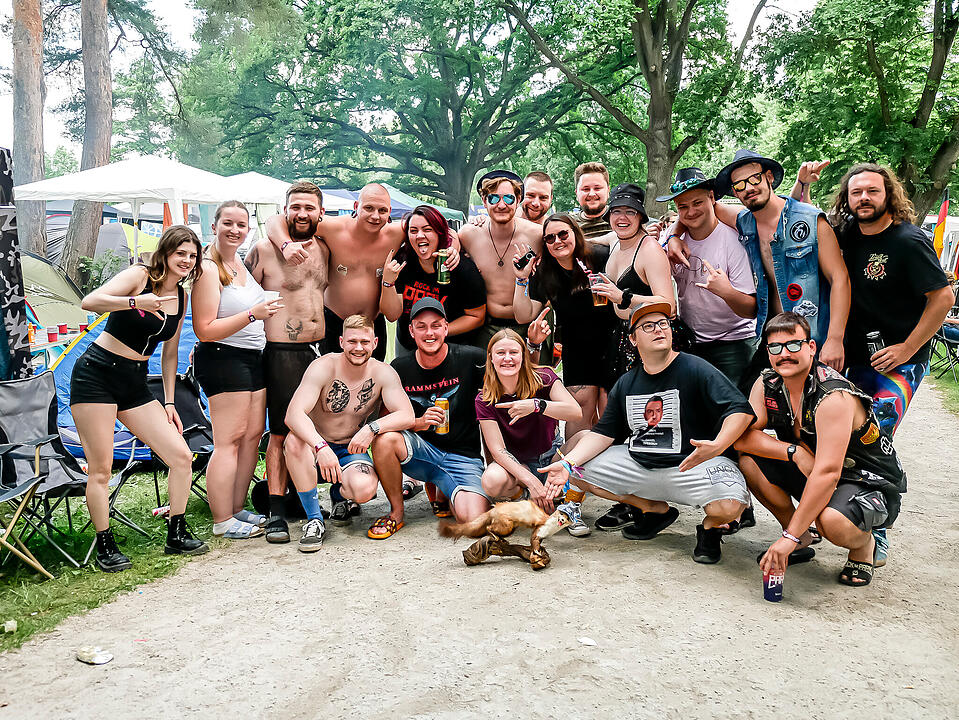 So schön war es bei Rock im Park am Samstag - Camping