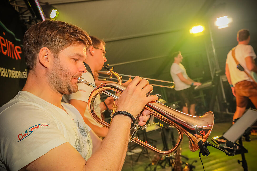 Es herrschte beste Stimmung beim Bierfest!