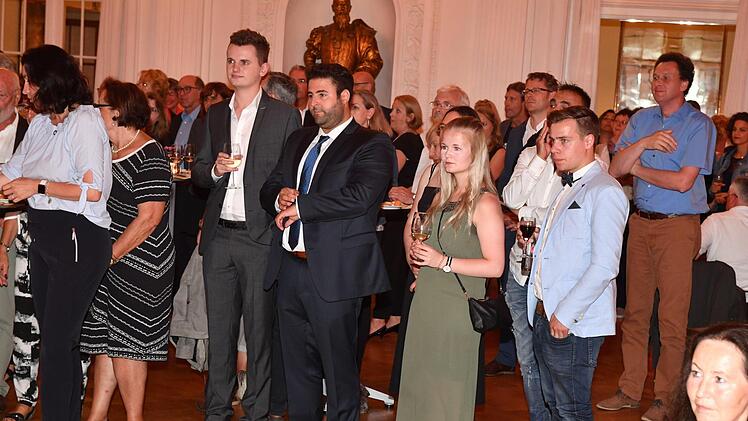 Eindrücke vom Empfang der Saale-Zeitung. Foto: Ronald Rinklef