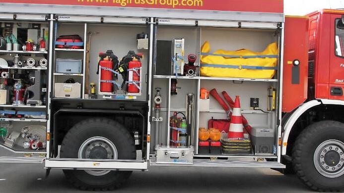 Noch im Herbst soll die Marktleugaster Feuerwehr ihr neues Tanklöschfahrzeug bekommen. Unser Bild zeigt ein ähnliches Modell der Staffelsteiner Wehr. Foto: Archiv/Matthias Einwag