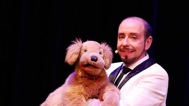 Marcelini und sein Hund Oskar riskierten beide eine kesse Lippe. Foto: Matthias Hoch