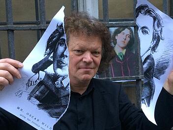 Martin Neubauer erinnert an Oscar Wildes tragische Geschichte.  Foto: pr