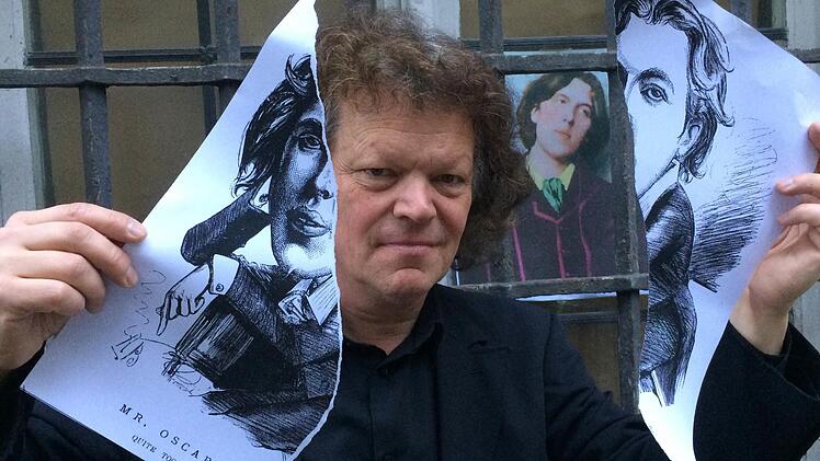 Martin Neubauer erinnert an Oscar Wildes tragische Geschichte.  Foto: pr