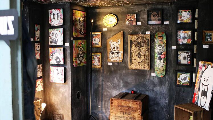 Impressionen von der ersten Auflage der Kunstmesse "Umschlagplatz Coburg"Foto: Jochen Berger