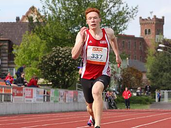 Immer schneller über die 100 Meter: Nick Przeliorz. Foto: Reinhold Nürnberger