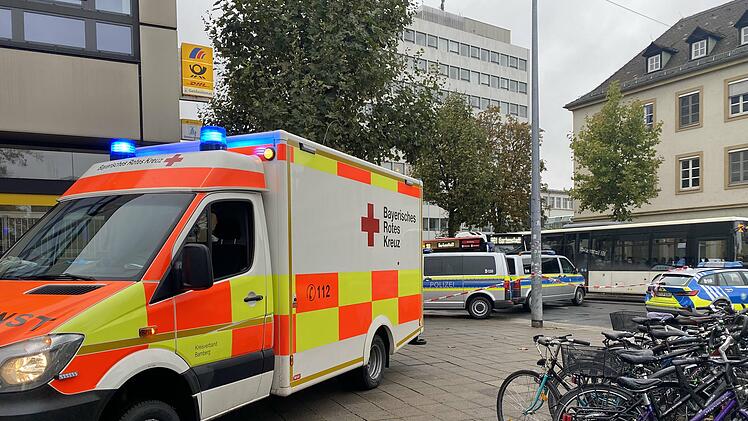 Bamberg: Rettungseinsatz f&uuml;hrt zu Verkehrsbehinderungen in Innenstadt