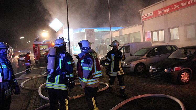 Großübung in Reuth Foto: Josef Hofbauer