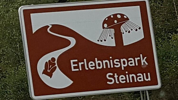 Dieses Schild steht an der A 7 bei Bad Brückenau. Foto: Thomas Eigenbrod