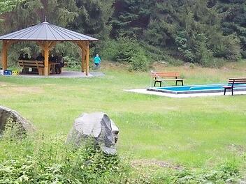 Die Kneipp-Anlage ist wieder ein Schmuckst&uuml;ck. Foto: Heike Sch&uuml;lein