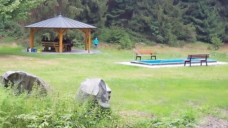 Die Kneipp-Anlage ist wieder ein Schmuckst&uuml;ck. Foto: Heike Sch&uuml;lein