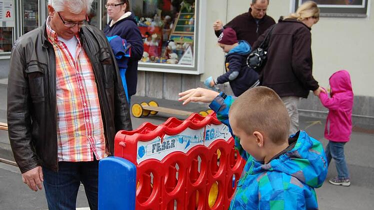 Beim Herbst- und Kinderstadtmarkt. Foto: Sigismund von Dobschütz
