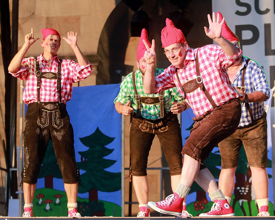 Auftakt Coburger Schlossplatzfest