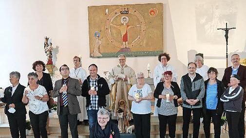 Die Jubelkommunion bildete einen besonderen Tag bei Regens Wagner in Burgkunstadt.