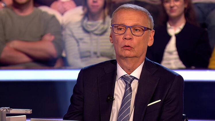 G&uuml;nther Jauch schaute verbl&uuml;fft zweifelnd, als ein Kandidat bei ihm ein hohes Antworttempo anschlug. Zu hoch?