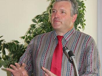 Jürgen Henneman am Sonntag beim Empfang des SPD-Ortsvereins zu seinem 50. Geburtstag.