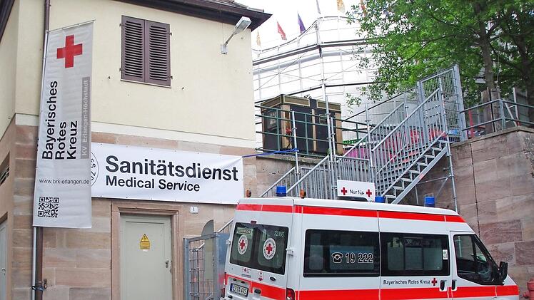 Das Rote Kreuz steht alle zwölf Tage bereit, um zu helfen.  Fotos: th